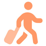 訪問のイラスト画像